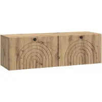 vidaXL Wandmontierter TV-Schrank 98 x 31 x 30 cm Artisan-Eiche