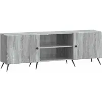 Syfax TV-Schränk 150 x 31 x 50 cm Sonoma-Grau Holzwerkstoff