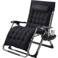 Vevor Zero Gravity Chair 33" Zero Gravity Liegestuhl für drinnen und draußen