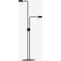 Lucis Stehleuchte OMNIA 19W LED 3000K Acrylglas schwarz LR2.K1.O2.61