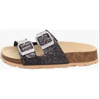 Superfit Fussbett Pantoffeln, Schwarz, 24
