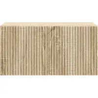 vidaXL Wandmontierter TV-Schrank 59,5 x 31 x 30 cm Sonoma-Eiche