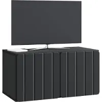 vidaXL Wandmontierter TV-Schrank 59,5 x 31 x 30 cm Schwarz