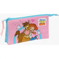 Toy story Jessie 22x12x3 Cm Triple Mäppchen Rosa Mann Rosa One Size