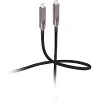 S-Impuls S/CONN maximum connectivity Flexline-USB-C Hybridkabel, 3.2, 8K, 10G, 60W, TPU, 15m, 15 m, USB C, USB C, USB 3.2 Gen 2 (3.1 Gen 2), 10 Gbit/s, Anthrazit, Schwarz