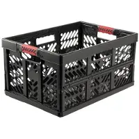Keeeper 4x Stabile Profi-Klappboxen, Polypropylen, mit Soft-Touch Griffen, 54 x