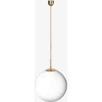 Lucis Pendelleuchte POLARIS ZT PE 37,3 W LED 4000 K Kunststoff Messing Opal ZT.P2.500.84 PE