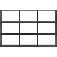 OEM Schwarzer Wandleisten - Metallisches Design - 160x18x110cm - Moderner Aussehen