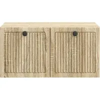 vidaXL Wandmontierter TV-Schrank Sonoma-Eiche 59,5 x 41 x 30 cm