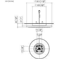 Dornbracht 28032970-42 RB SERIENSPEZIFISCH 28032970 300 mm