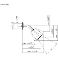 Dornbracht 28504979-42 Kopfbrause SERIENSPEZIFISCH 28504979