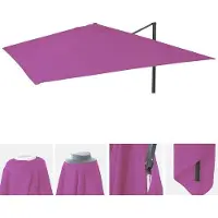 OEM Schutzdecke für Strandsonnenschirm 300-400 cm aus Oxford-Tuch – UV- und wetterfest
