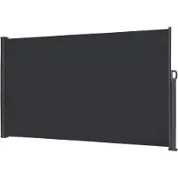 OEM Sonnenschirm und Windschutz für Balkon oder Terrasse - 1,6m x 3m