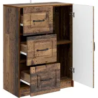 vidaXL Sideboard Altholz 66 x 34,5 x 87 cm Holzwerkstoff