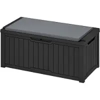 OEM Wasserdichte Aufbewahrungsbox 120l, schwarz, abschließbar, vielseitig