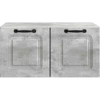 vidaXL Wandmontierter TV-Schrank Betongrau 59,5 x 41 x 30 cm