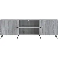 vidaXL TV-Schränk 150 x 31 x 50 cm Sonoma-Grau Holzwerkstoff