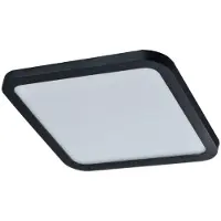 Azzardo AZ4331 Deckenleuchte SLIM 22 SQUARE 4000K IP44 schwarz
