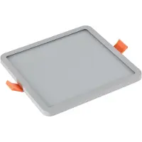 Azzardo AZ4376 Deckenleuchte SLIM 9 SQUARE 4000K IP44 weiß