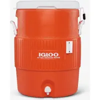 Igloo Water Jug with Cup Dispenser 37,9 Liter : Orange Farbe: Orange