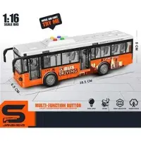 CARUNO Autobus miejski z efektami dźwiękowymi i świetlnymi dla dzieci od 3 lat