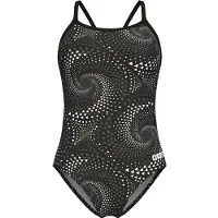 Arena - Women's Fireflow Swimsuit Lightdrop Back - Badeanzug Gr 36 grau/schwarz