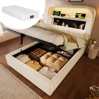 STILVORA Kinderbett 90×200 Polsterbett mit Matratze mit ausziehbares rollbett,mit 3-in-1 Schublade,Jugendbett mit Kopfteil in Einhornform,Lila