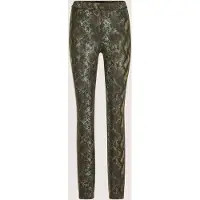 MADELEINE Jerseyhose "Hose Gerade Jerseyhose mit Animal-Print" Jerseyhose im Animalprint