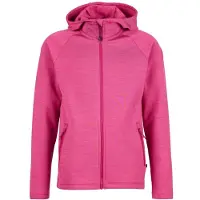 Heber Peak - Kid's Merino210 EvergreenHe. Zip Hoody - Zip-Hoodie Gr 140 rosa