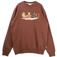 Lakor - An Otter Vacation Crewneck - Pullover Gr XL braun