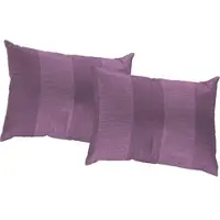 Wirth Dekokissen "Niederau" Gr. 3, lila (lila, gemustert), B:40cm L:60cm, Obermaterial: 67% Polyacryl, 33% Polyester, Dekokissen_Sitzkissen_Kissenhüllen, Dekokissen