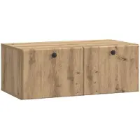 Syfax Wandmontierter TV-Schrank Artisan-Eiche 78,5 x 41 x 30 cm