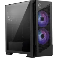 MSI PC-Gehäuse "MPG VELOX 300R AIRFLOW PZ", schwarz, B:32,2cm H:57,5cm T:57,2cm, Computergehäuse, PC-Gehäuse