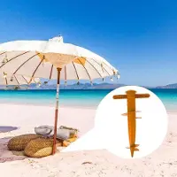 OEM Strandscherm Clavafacil - Robustes, lichtes und langlebiges Strandsonnenschirm - Ideal für Strandbesuche