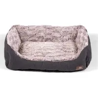 OEM Luxus-Hundebett – Hundekissen aus weichem Kunstleder