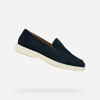 Geox Herrenmokassins SPHERICA EC17 G014395 DUNKELBLAU Größe: 42