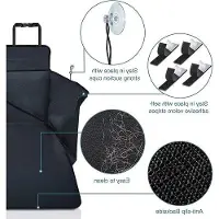 OEM Autozitbescherming - Sliplaminering Voor Elke Auto - Hondenauto 185X105X36 Cm - Met Zijbeveiliging - Inclusief Opvouwbare Kom En Borstel Kofferbak Beschermhoes