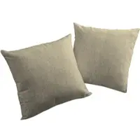 Wirth Dekokissen "Torbole" Gr. 3, braun (mittelbraun, meliert), B:50cm L:50cm, Obermaterial: 90% Polyester, 10% Baumwolle, Dekokissen_Sitzkissen_Kissenhüllen, Dekokissen
