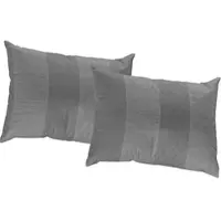 Wirth Dekokissen "Niederau" Gr. 2, grau (grau, gemustert), B:50cm L:50cm, Obermaterial: 67% Polyacryl, 33% Polyester, Dekokissen_Sitzkissen_Kissenhüllen, Dekokissen