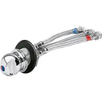 PLASTIMO 3 Schlauchanschlüsse Duscharmatur Silber Silber One Size