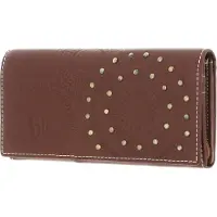Bruno Banani Leder Geldbörse Saragossa Wallet Cognac hellbraun
