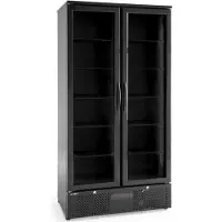 Super Merchant Kühlschrank Arktic, 384L, Schwarz