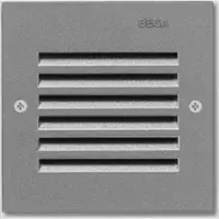Bega 22203AK3 Wandeinbauleuchte, für den Innen- & Außenbereich, Silber 3000 K