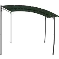 vidaXL Pavillon 3 x 3 x 2,55 m Grün