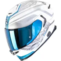 Scorpion EXO-GT SP Air Arten Helm, weiß/blau, XL (61/62)