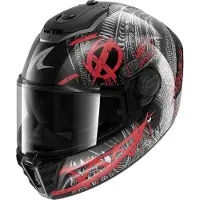 Shark Spartan RS Shiever Integralhelm Unisex schwarz, L