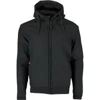 Riding Culture Riding Hoodie Herren Motorrad Zip-Hoodie Jersey schwarz, 3XL