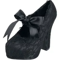DemoniaCult DEMON-11 Damen Pumps von , Schwarz EU 42, US 12