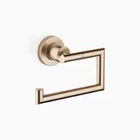 Dornbracht TARA Papierrollenhalter ohne Deckel, 83500892-46, Farbe: Champagne gebürstet