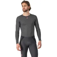 Castelli - Medio Base Layer L/S - Radunterhemd Gr M grau